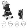 Прогулочная коляска Kinderkraft Mini Dot Grey