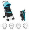 Прогулянкова коляска Kinderkraft Mini Dot Turquoise