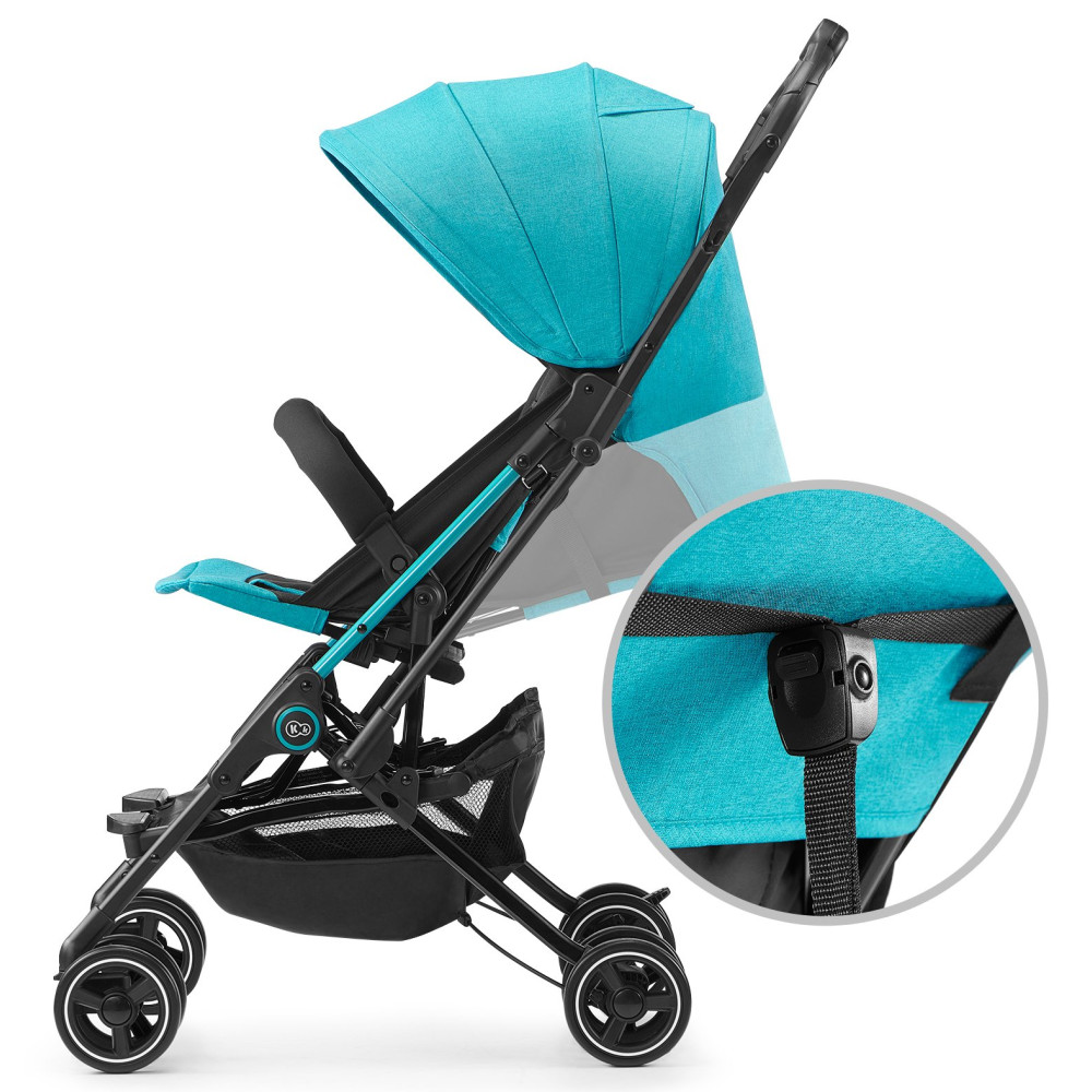 Прогулянкова коляска Kinderkraft Mini Dot Turquoise
