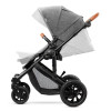 Коляска 2 в 1 Kinderkraft Prime Gray + Mommy Bag