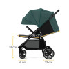 Прогулянкова коляска Kinderkraft Route Green (KSROUT00GRE0000)