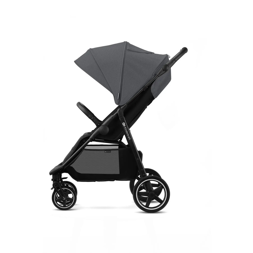 Прогулянкова коляска Kinderkraft Route Platinum Grey (KSROUT00GRY0000)