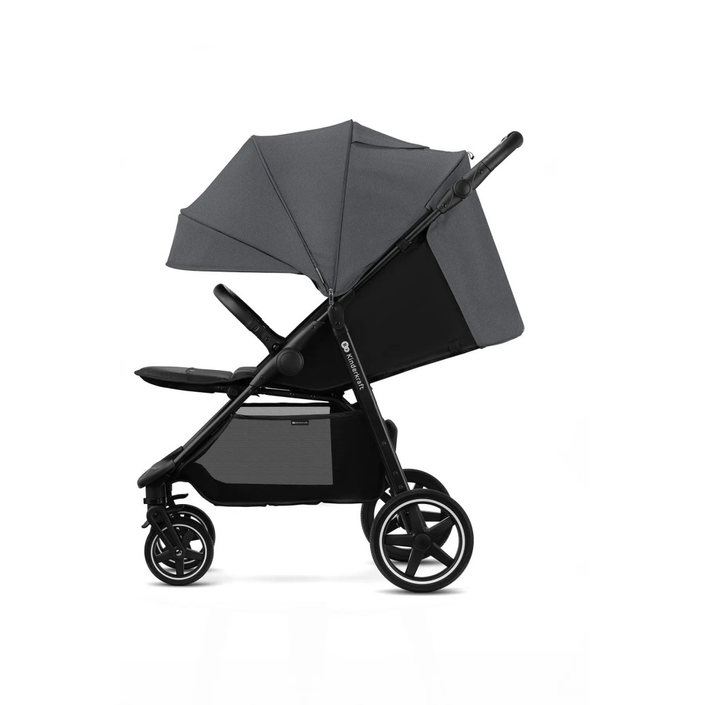 Прогулянкова коляска Kinderkraft Route Platinum Grey (KSROUT00GRY0000)