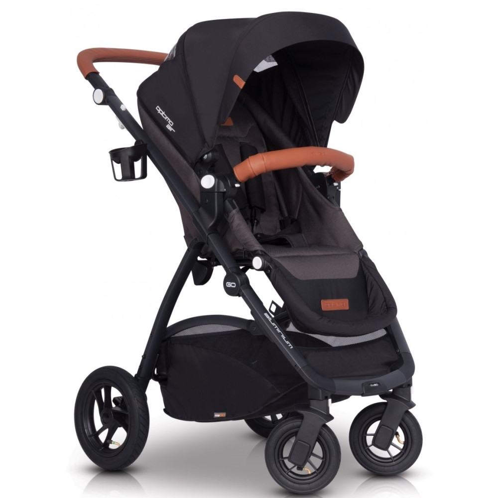 Прогулянкова коляска EasyGo Optimo Air Anthracite