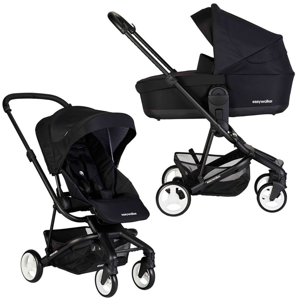 Коляска 2 в 1 Easy Walker Charley Night black