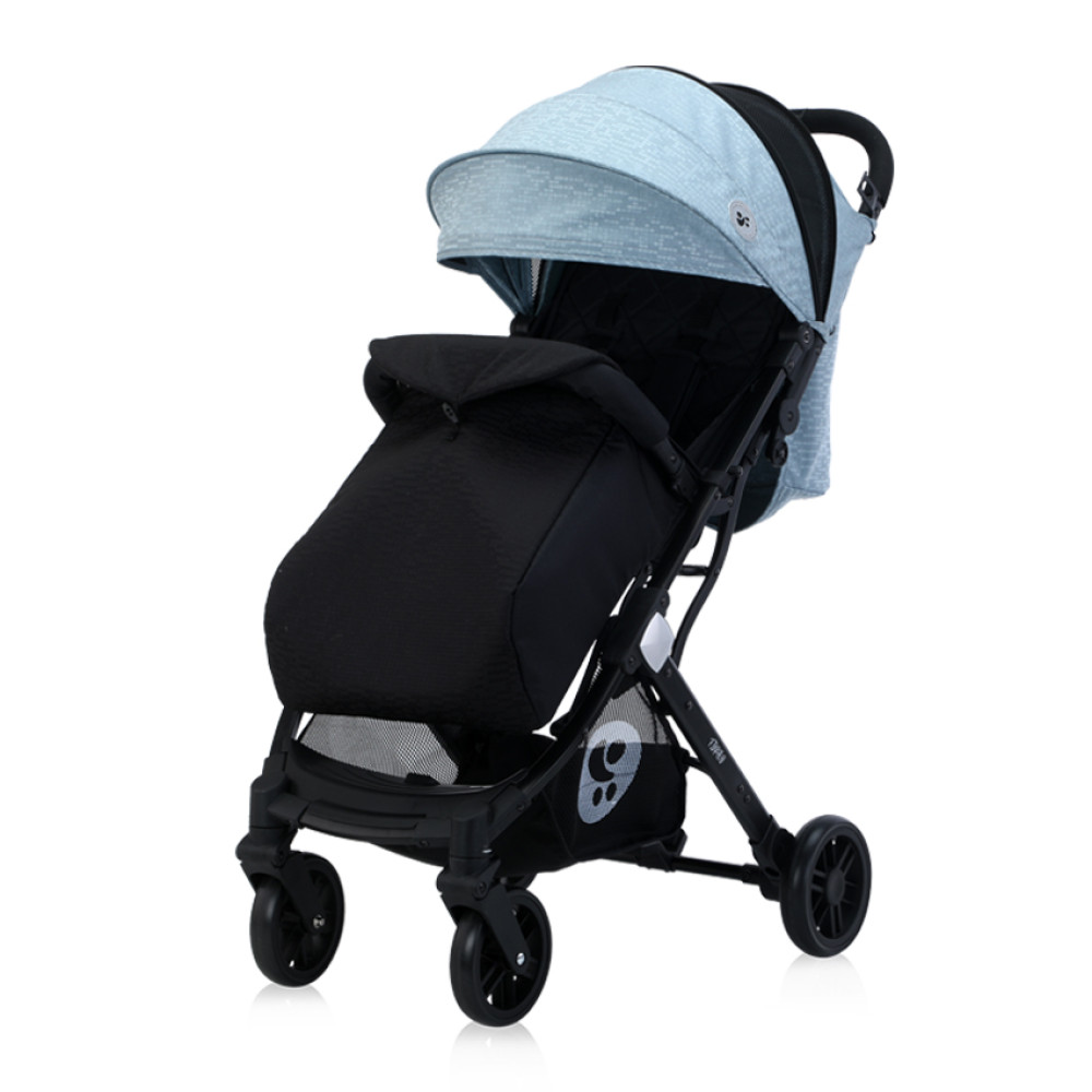Прогулочная коляска Lorelli Fiorano Black/Silver Blue
