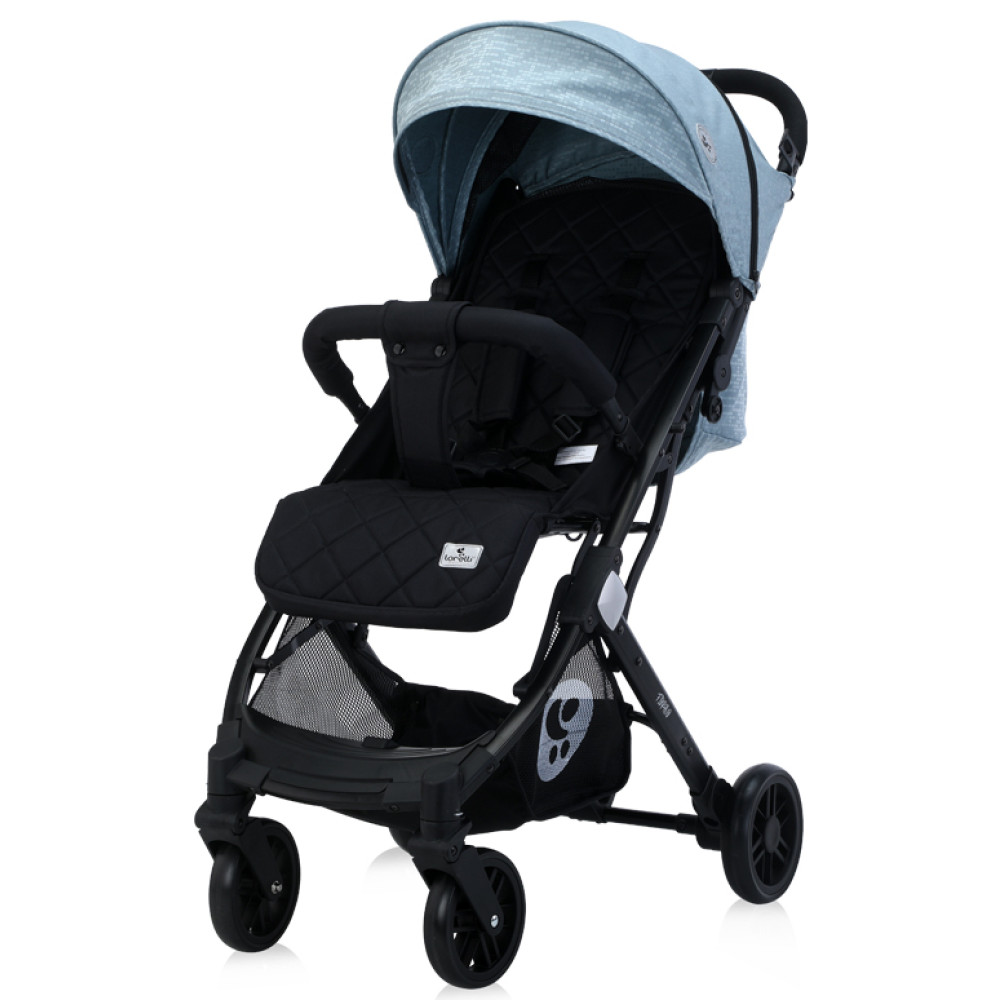 Прогулочная коляска Lorelli Fiorano Black/Silver Blue