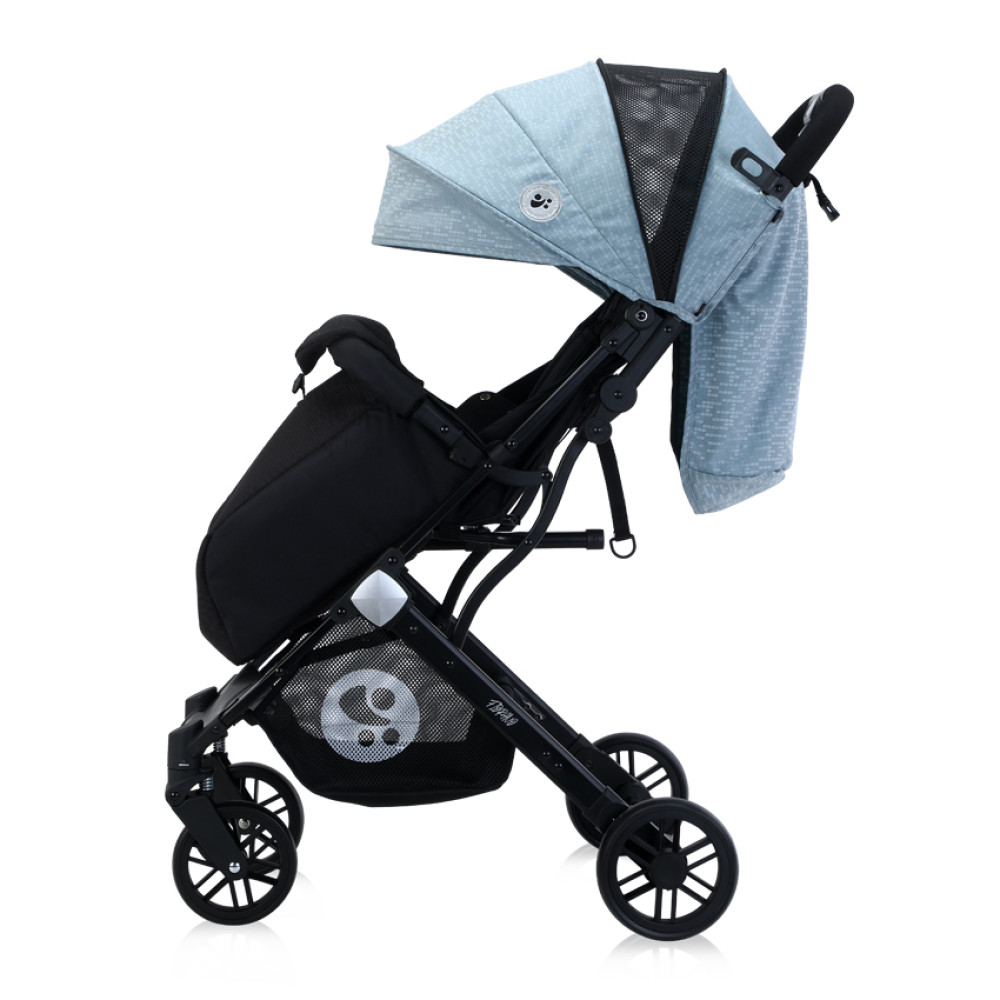 Прогулочная коляска Lorelli Fiorano Black/Silver Blue