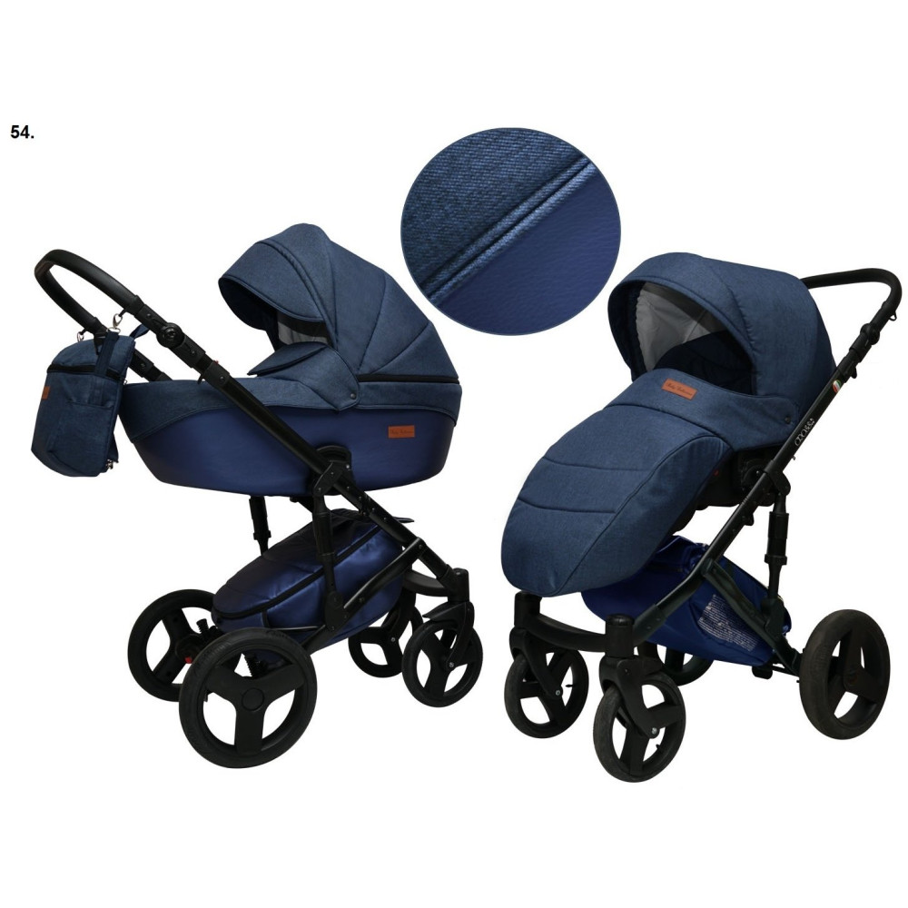 Коляска 2 в 1 Mikrus Onyx 54