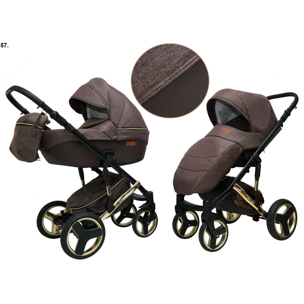 Коляска 2 в 1 Mikrus Onyx 57