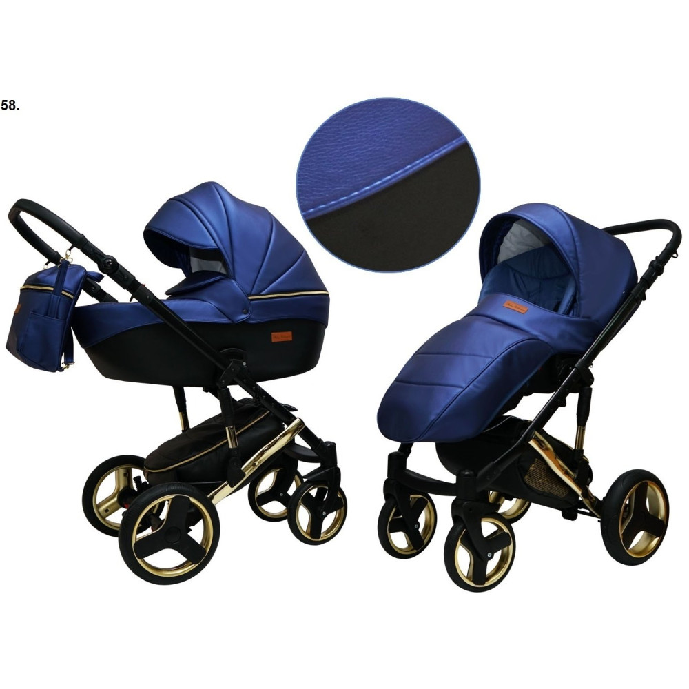 Коляска 2 в 1 Mikrus Onyx 58