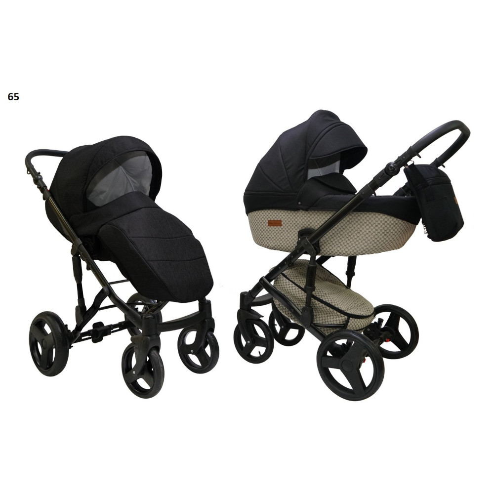Коляска 2 в 1 Mikrus Onyx 65