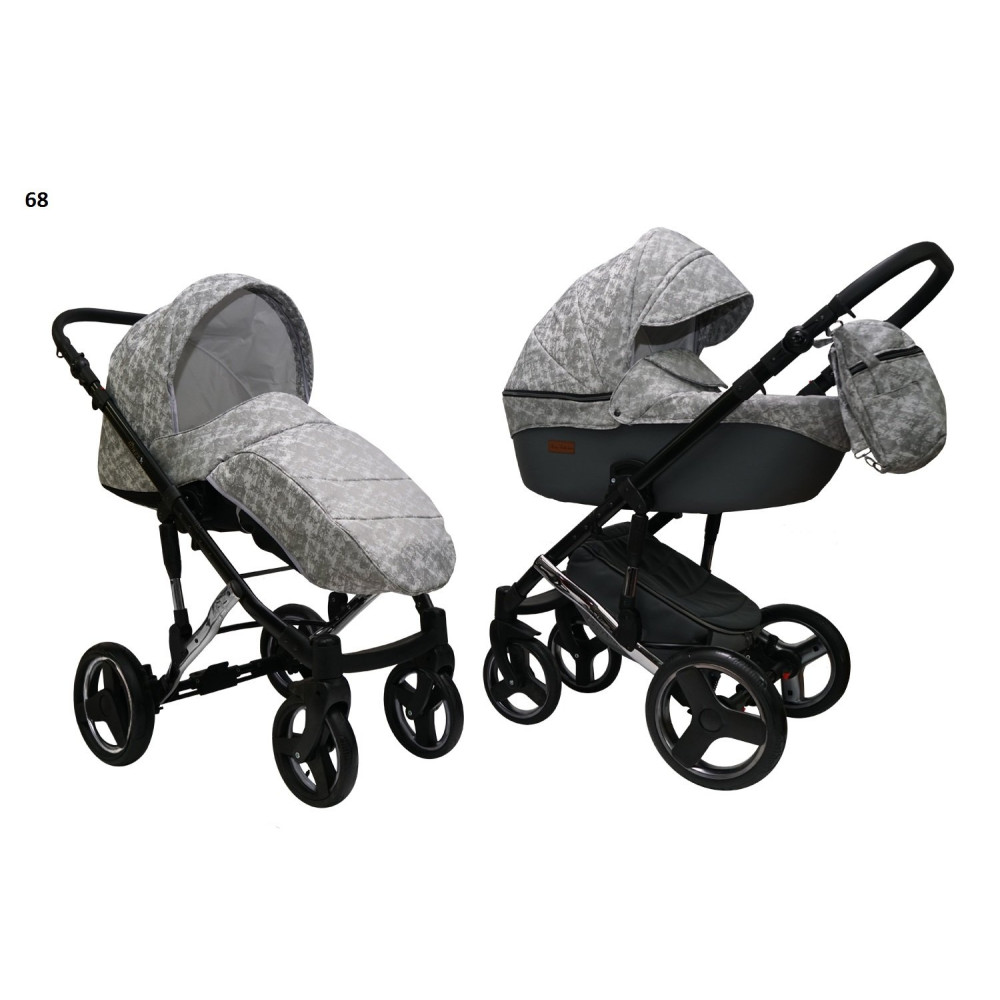 Коляска 2 в 1 Mikrus Onyx 68