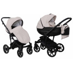 Коляска 2 в 1 Mikrus Viva Sport 5 молочная ткань