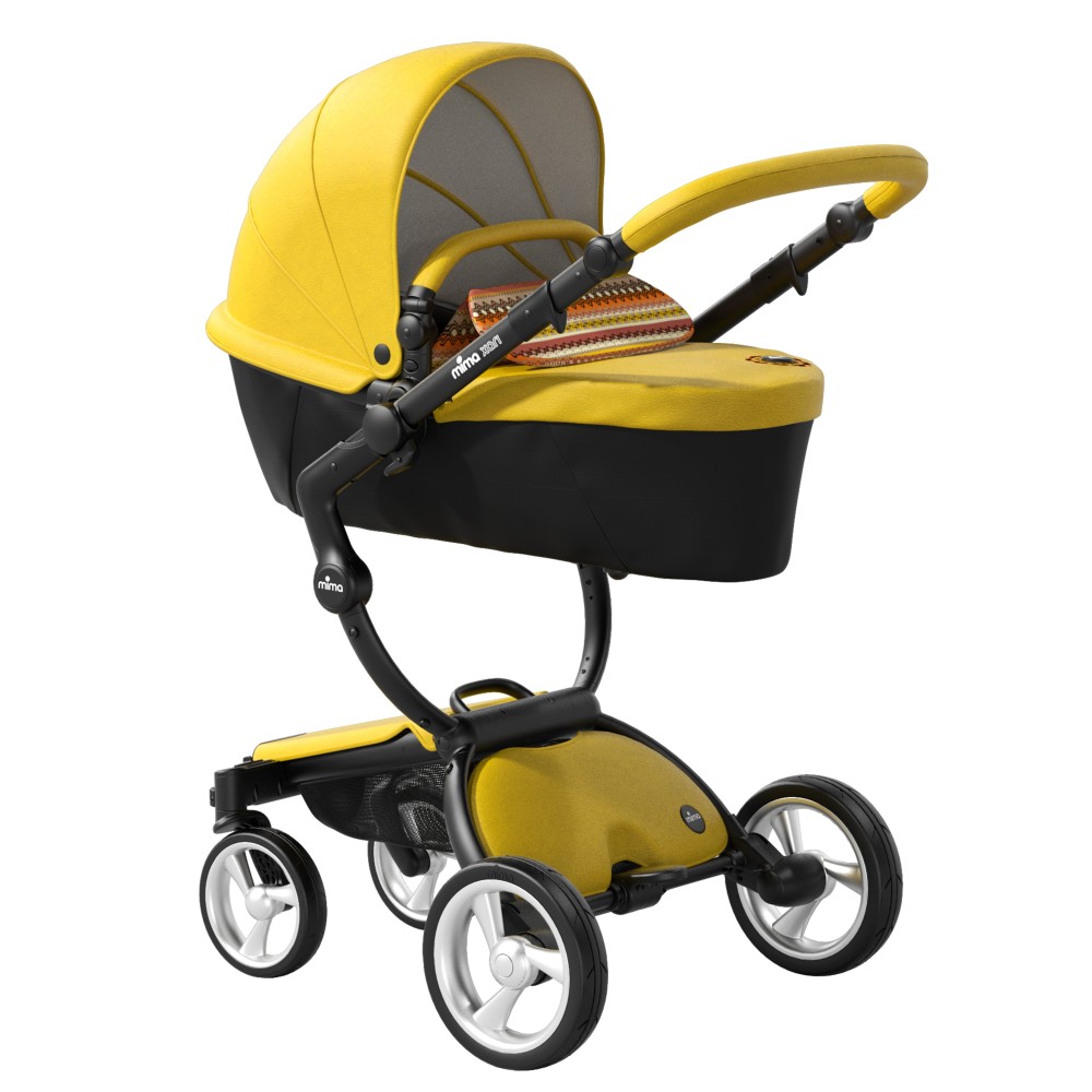 Коляска 2 в 1 Mima Xari Yellow Limited Edition