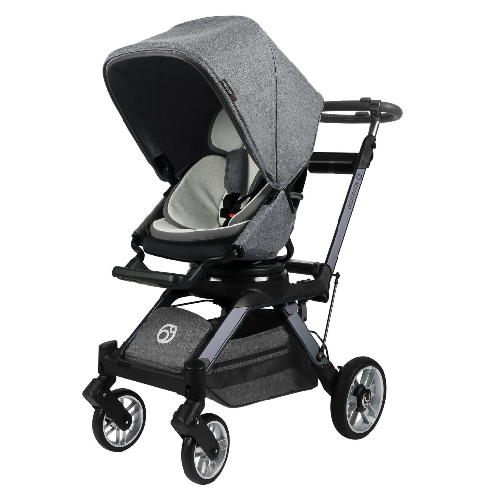 Прогулянкова коляска Orbit Baby G5 Melange Grey шасси Titanium