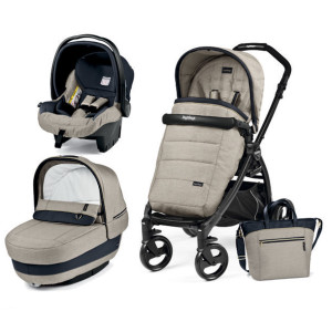 Коляска 3 в 1 Peg Perego Elite Book Luxe Beige Коляска 3 в 1 Peg Perego Elite Book Luxe Beige