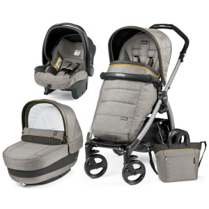 Коляска 3 в 1 Peg Perego Elite Book Luxe Grey Коляска 3 в 1 Peg Perego Elite Book Luxe Grey