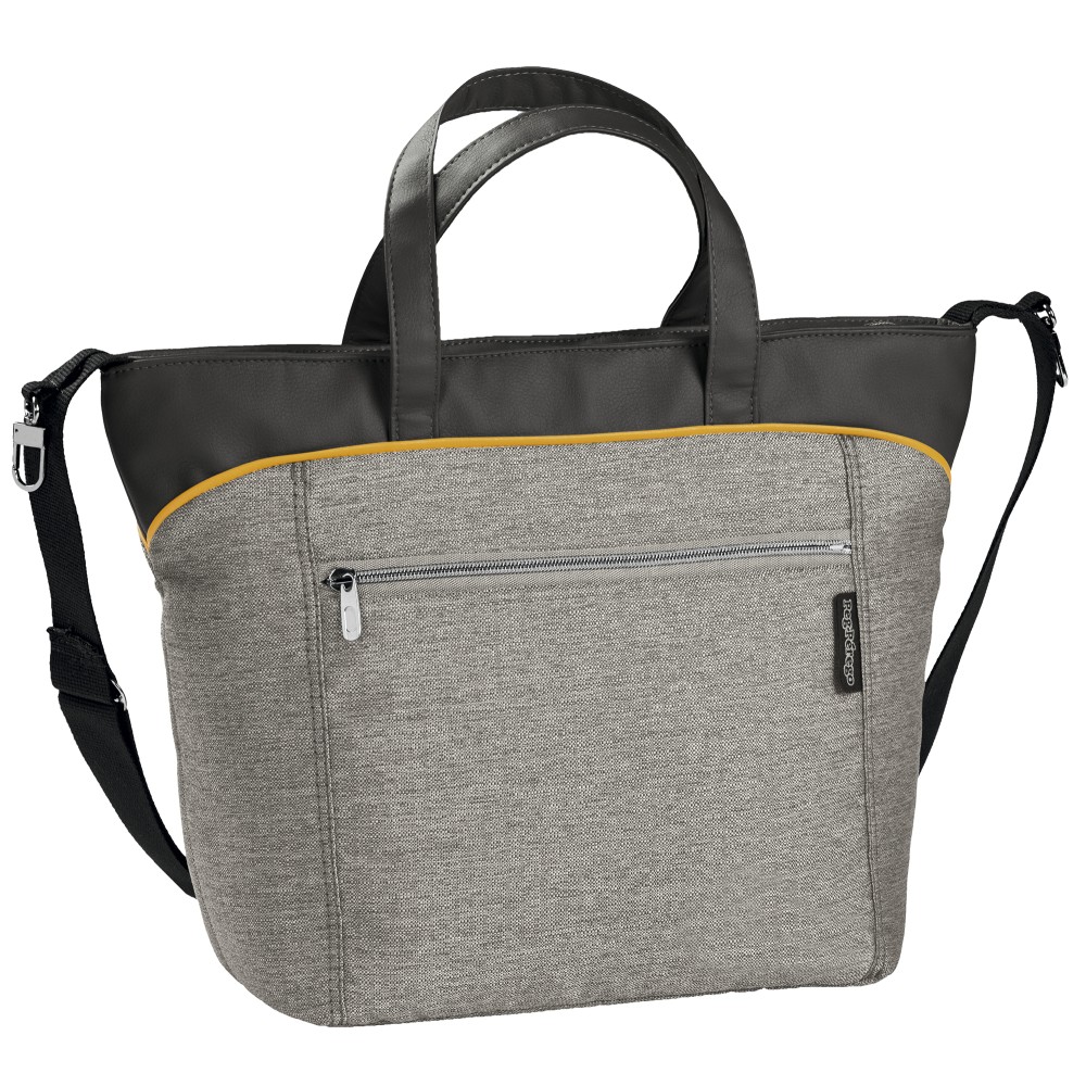 Peg Perego Elite Luxe - модульний набір для дитячої коляски Peg Perego (люлька Navetta Elite, автокрісло Primo Viaggio SL, сумка для мами Borsa) • Grey