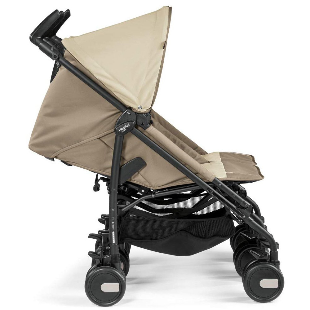 Коляска для двойни Peg Perego Pliko Mini Twin Class Beige Коляска для двойни Peg Perego Pliko Mini Twin Class Beige