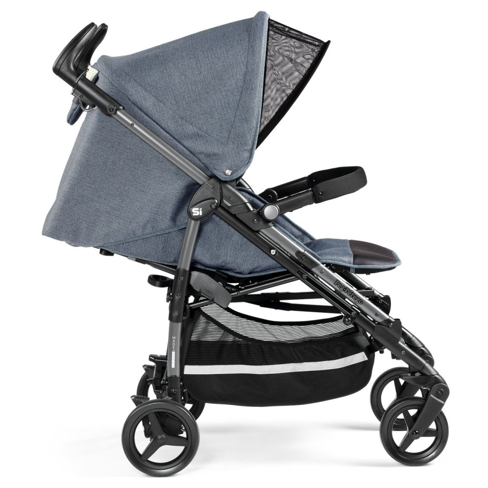 Peg Perego Si Completo - прогулочная коляска, большой капюшон, компактное складывание, боковая ручка для переноски • Luxe Mirage