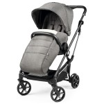 Peg Perego Vivace - легка прогулянкова коляска, реверсивний прогулянковий блок, компактно складається, маневреність на будь-якій місцевості • City Grey