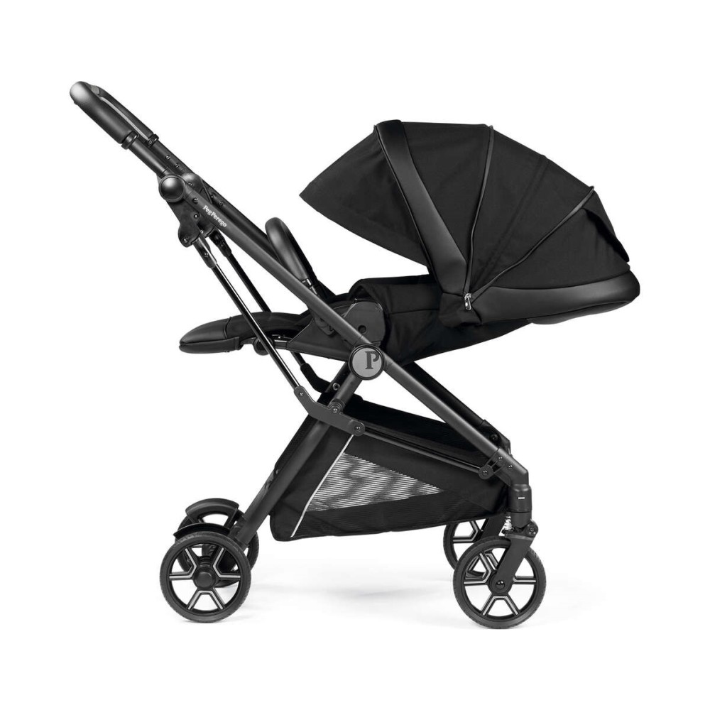 Peg Perego Vivace - легка прогулянкова коляска, реверсивний прогулянковий блок, компактно складається, маневреність на будь-якій місцевості • Licorice