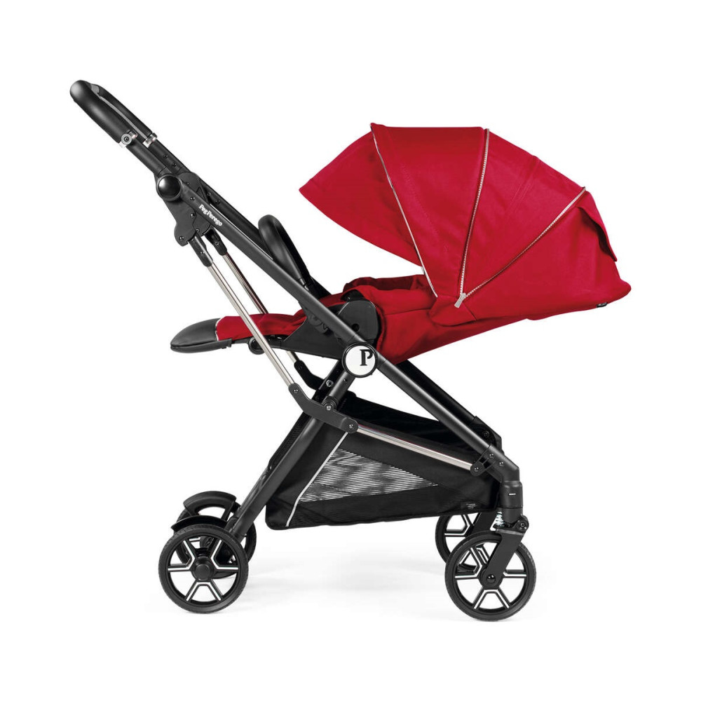 Peg Perego Vivace - легкая прогулочная коляска, реверсивный прогулочный блок, компактно складывается, маневренность на любой местности • Red Shine Peg Perego Vivace - легкая прогулочная коляска, реверсивный прогулочный блок, компактно складывается, маневренность на любой местности • Red Shine