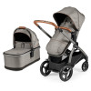Peg Perego Ypsi Combo - дитяча коляска 2 в 1, коляска трансформер для двійні, компактне складання • Polo