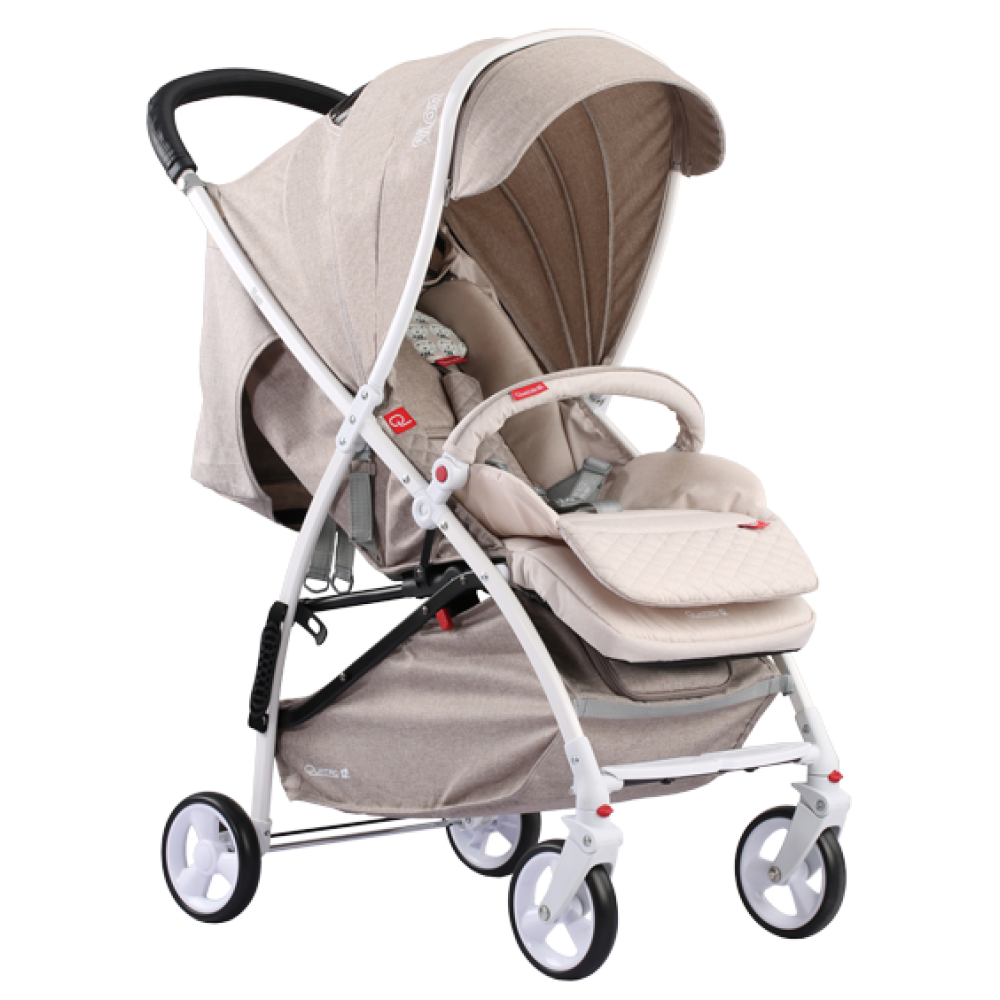 Коляска-книжка Quatro Lion 12 Beige (Кватро Лион 12 Бежевый)