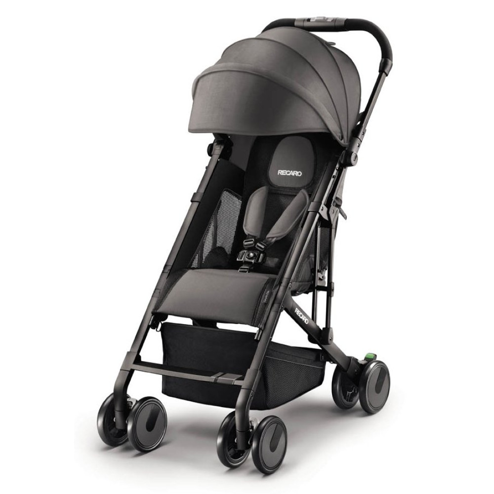 Коляска-книжка Recaro EasyLife Elite на черной раме Graphite