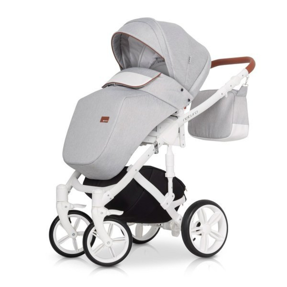 Коляска 2 в 1 Riko Naturo 01 Grey Fox