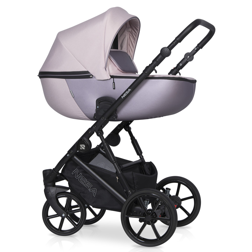 Коляска 2 в 1 Riko Nessa 01 Pearl Pink