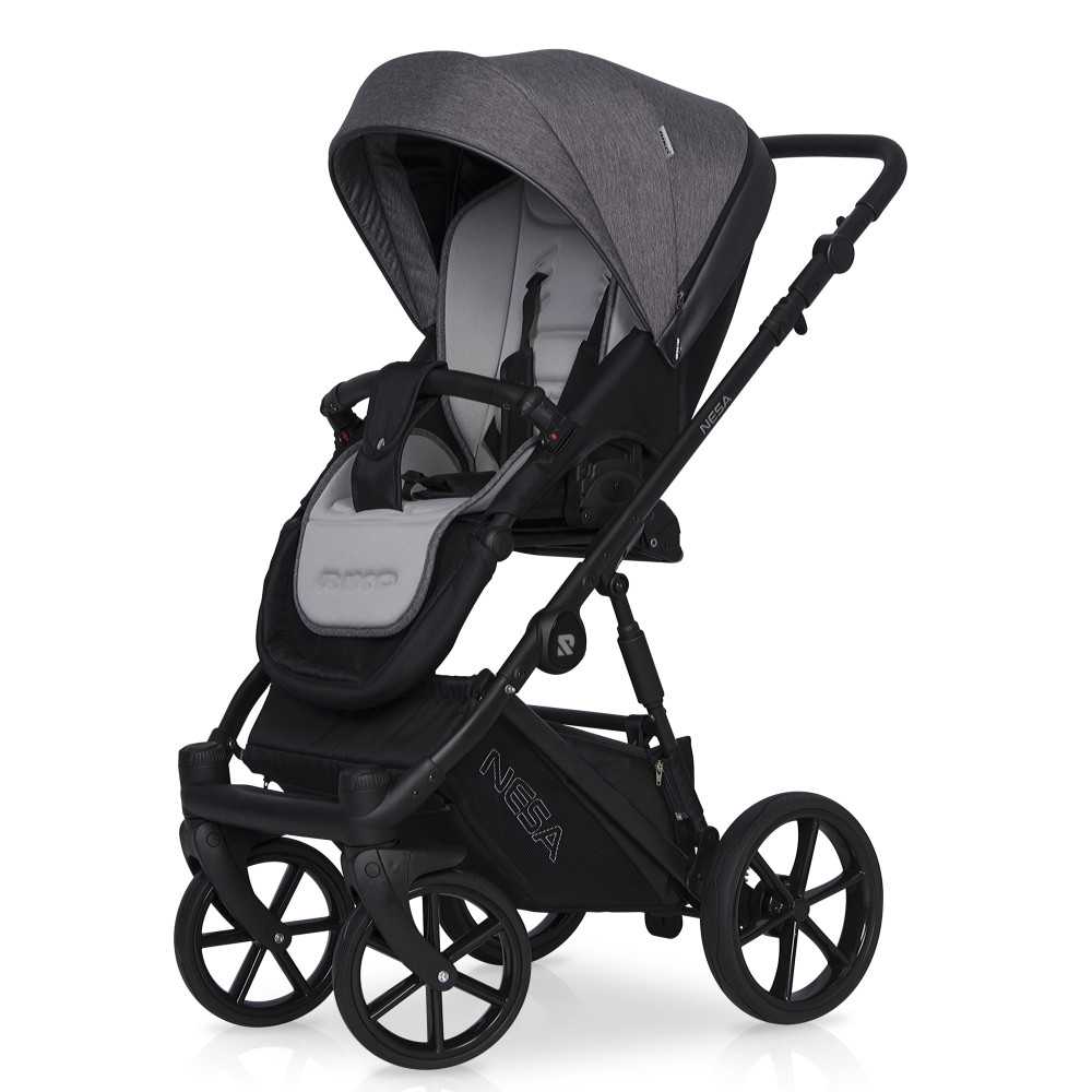 Коляска 2 в 1 Riko Nessa 05 Anthracite Коляска 2 в 1 Riko Nessa 05 Anthracite