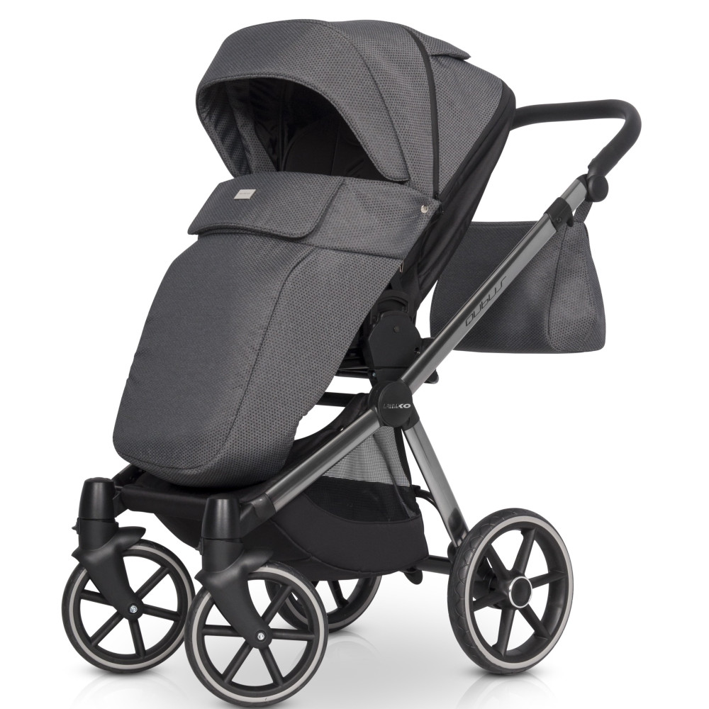Коляска 2 в 1 Riko Qubus 02 Titanium