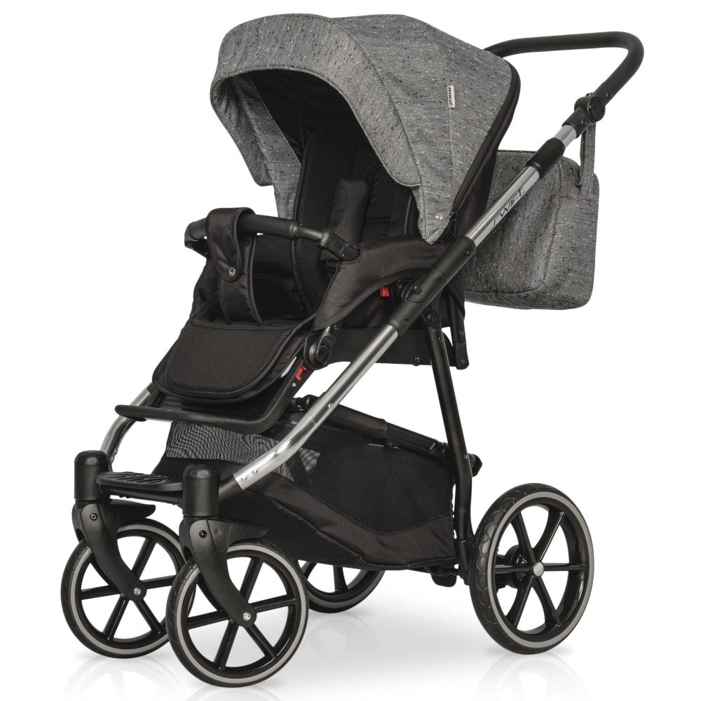 Коляска 2 в 1 Riko Swift Premium 12 Titanium (Рико Свифт Премиум) Коляска 2 в 1 Riko Swift Premium 12 Titanium (Рико Свифт Премиум)