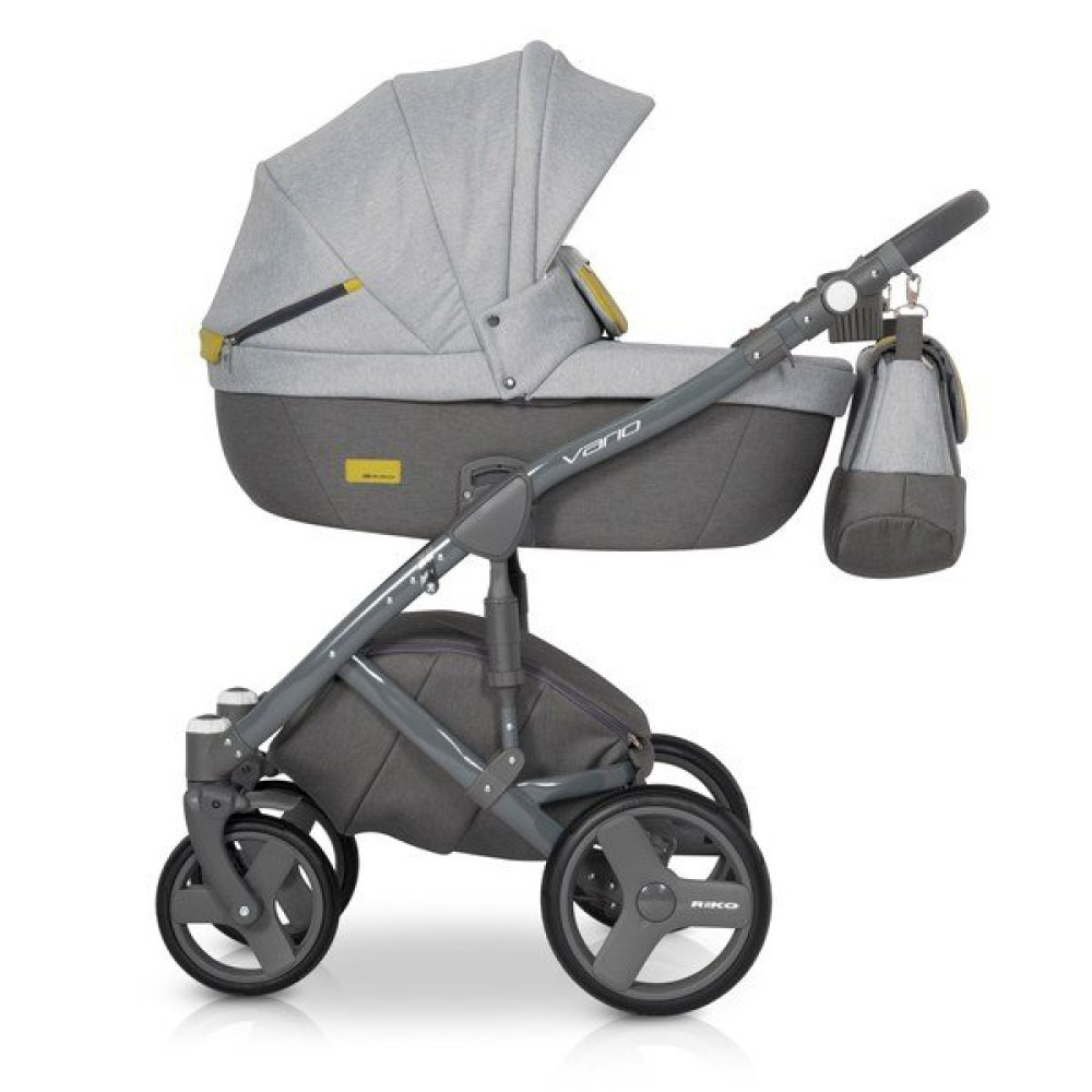 Коляска 2 в 1 Riko Vario 01 Grey Fox (Рико Варио Серый)