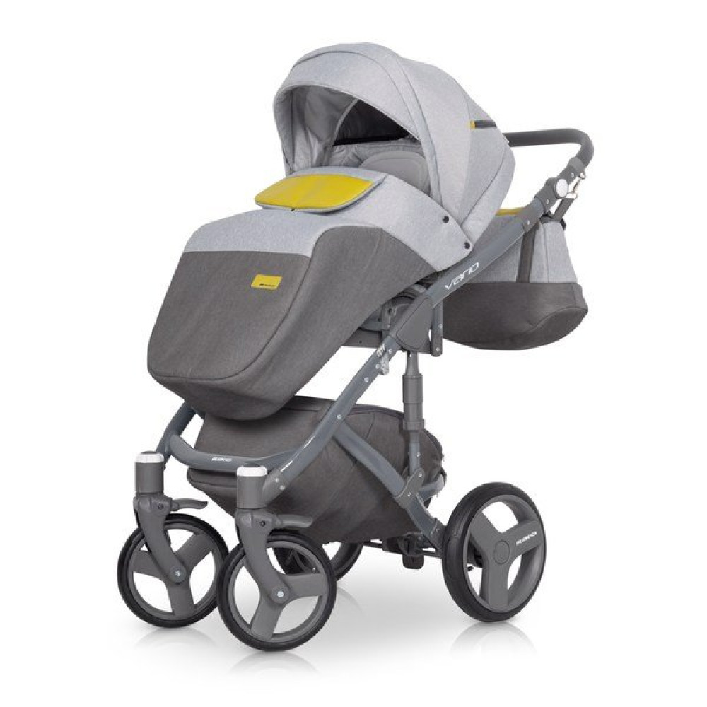 Коляска 2 в 1 Riko Vario 01 Grey Fox (Рико Варио Серый)