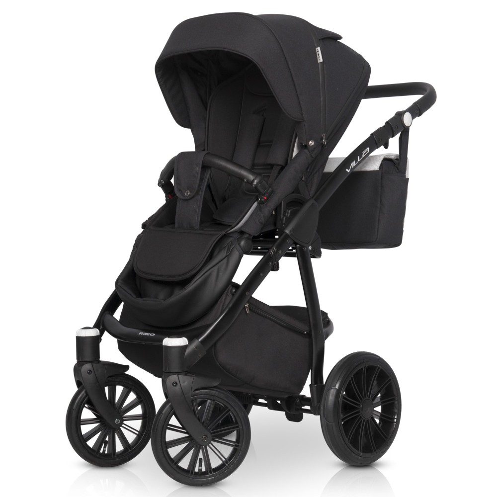 Коляска 2 в 1 Riko Villa 02 Platinum (Ріко Вілла)