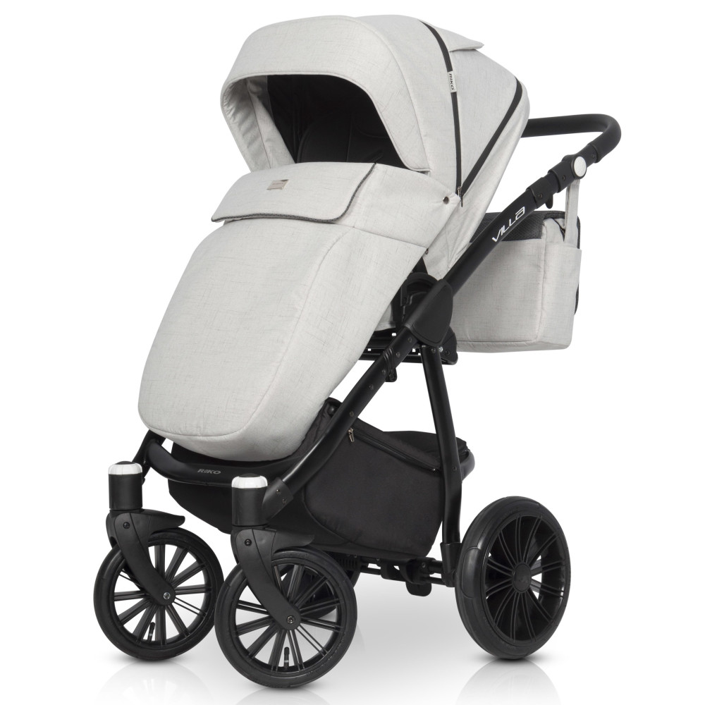 Коляска 2 в 1 Riko Villa 03 Titanium (Рико Вилла)