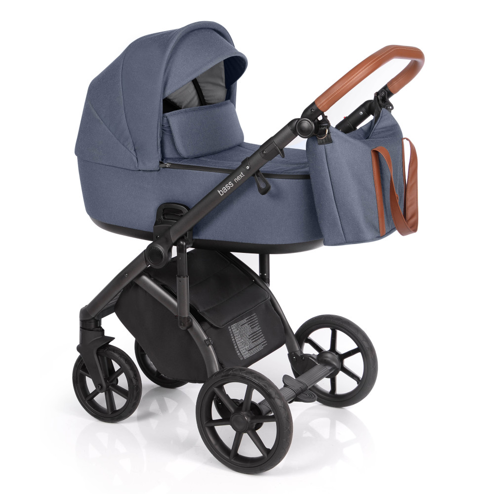 Коляска 2 в 1 Roan Bass Next Blue Jeans (R-BN-BJ)