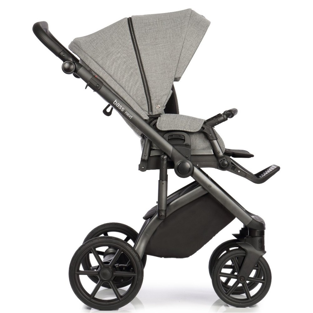Коляска 2 в 1 Roan Bass Next 02 Titanium (R-BN-02)