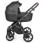 Коляска 2 в 1 Roan Bass Next Black Pearl эко-кожа (R-BN-BP)