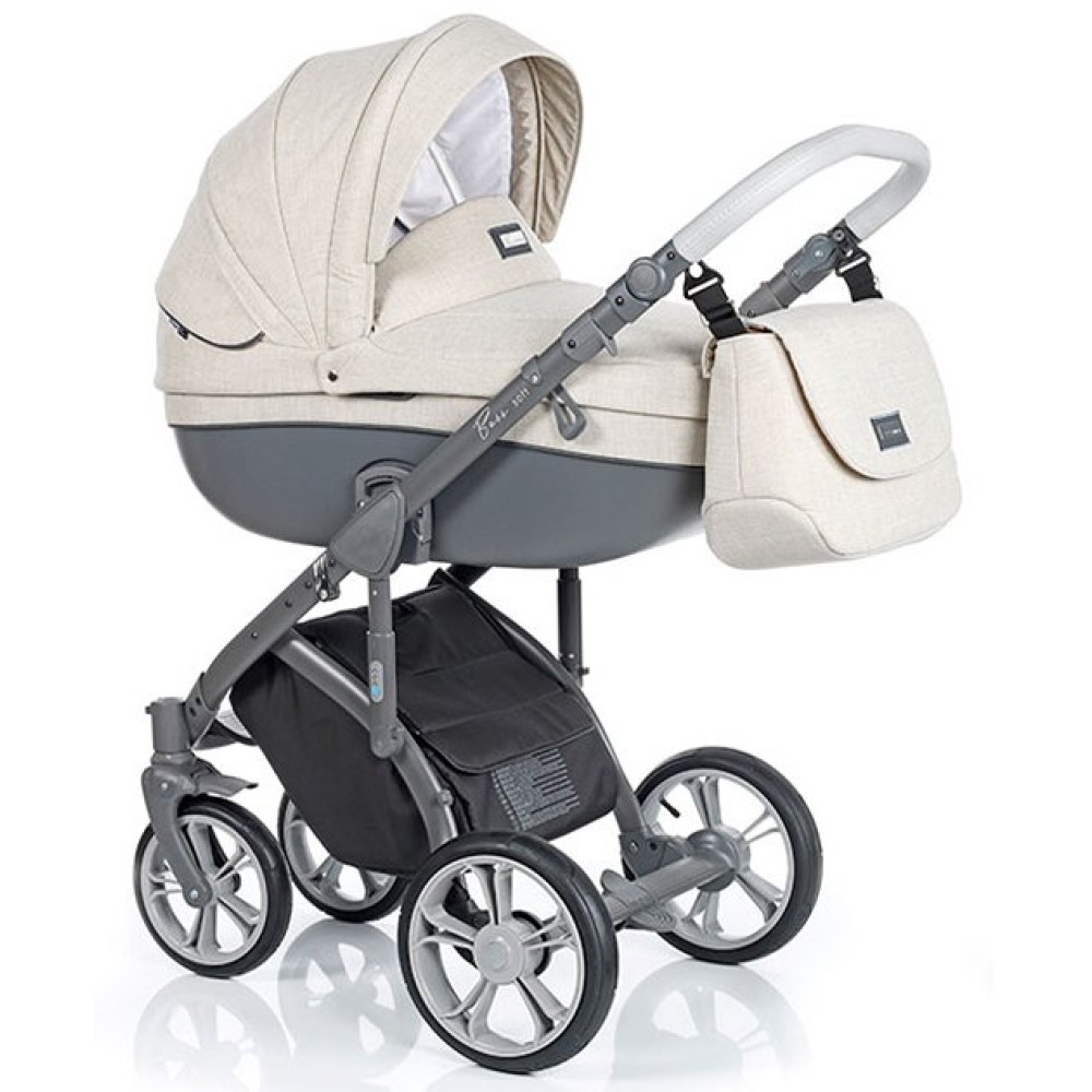 Коляска 2 в 1 Roan Bass Soft Almond (Роан Басс Софт Алмонд)
