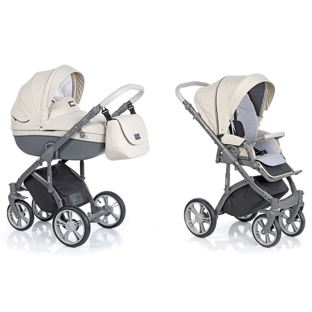 Коляска 2 в 1 Roan Bass Soft Almond (Роан Басс Софт Алмонд)