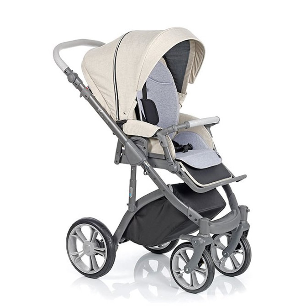 Коляска 2 в 1 Roan Bass Soft Almond (Роан Басс Софт Алмонд)
