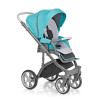 Коляска 2 в 1 Roan Bass Soft Summer Blue Hawaii (Роан Басс Софт Саммер Блу Гаваи)