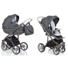 Коляска 2 в 1 Roan Bass Soft Eco Dark Grey (Роан Басс Софт Дарк Грей)