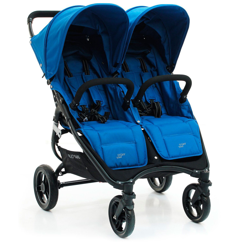 Прогулянкова коляска для двійні Valco Baby Snap Duo Ocean Blue