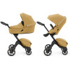 Stokke Xplory X - детская коляска 2 в 1 с люлькой для новорожденных, всесезонная коляска с прогулочным блоком • Золотисто-желтый (k.571405)